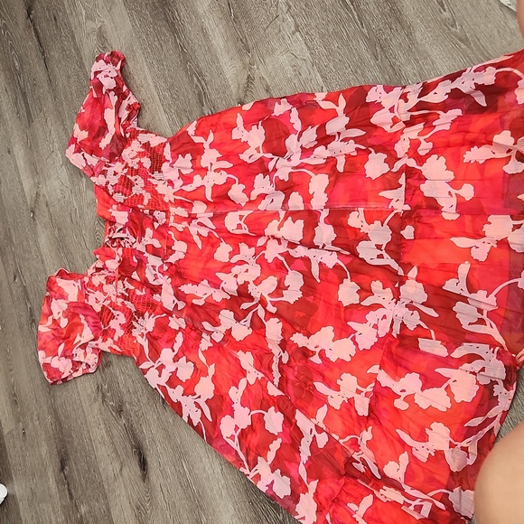 torrid red floral dress with pockets! NWT - Picture 6 of 9